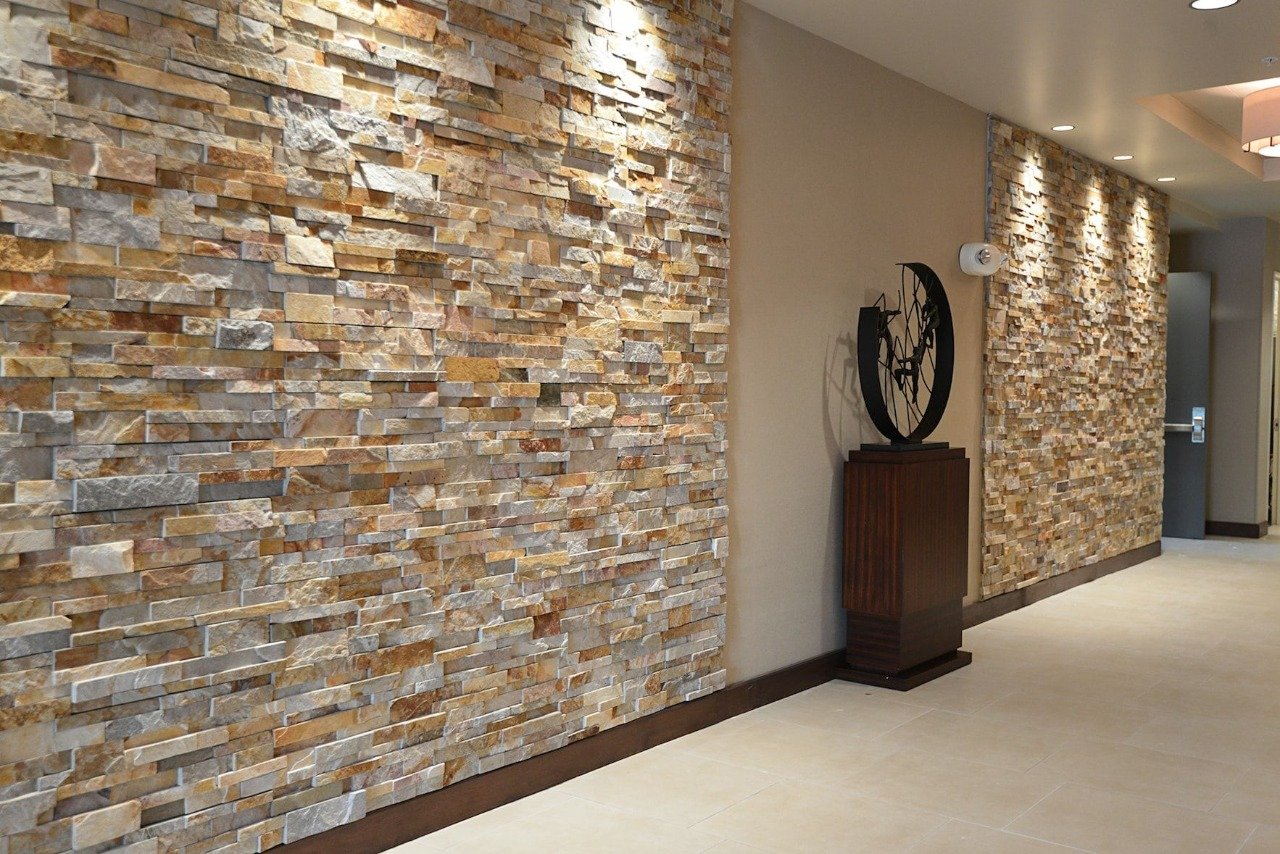 stone wall cladding living room suppliers