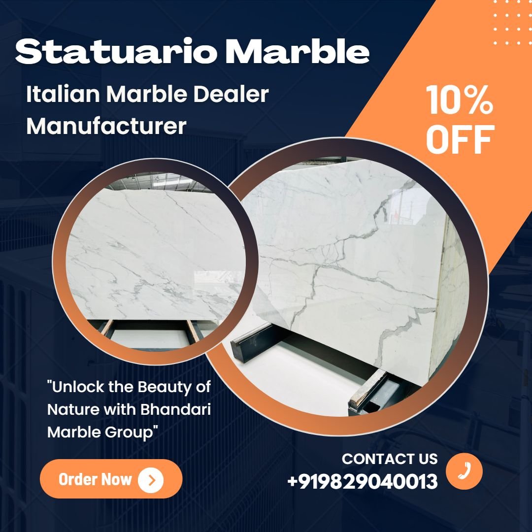 All About Original Statuario Marble Quarried From Italy