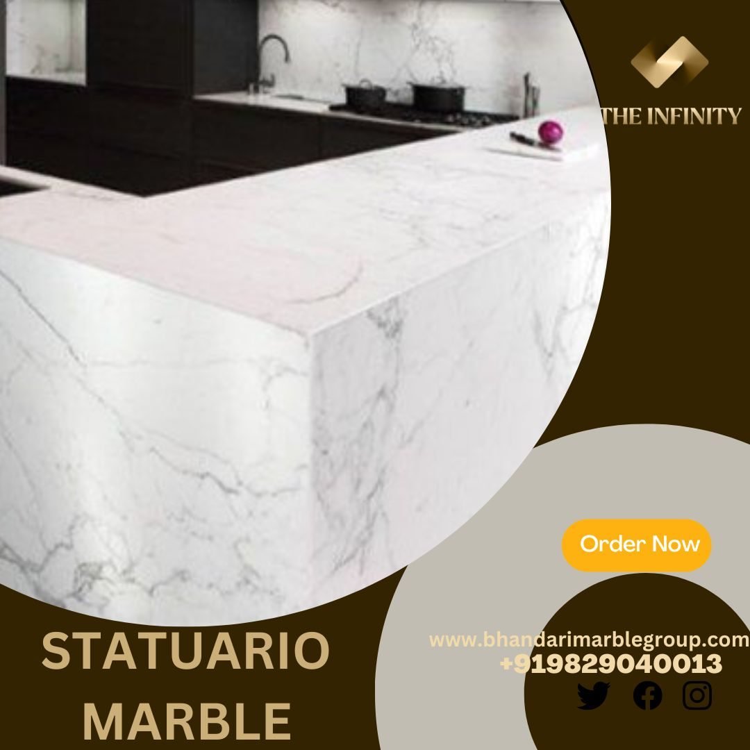 White Statuario Marble
