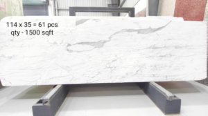 Carrara white marble