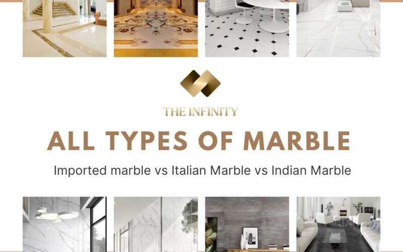 All Types of Marble with Honed and Polished Finishes