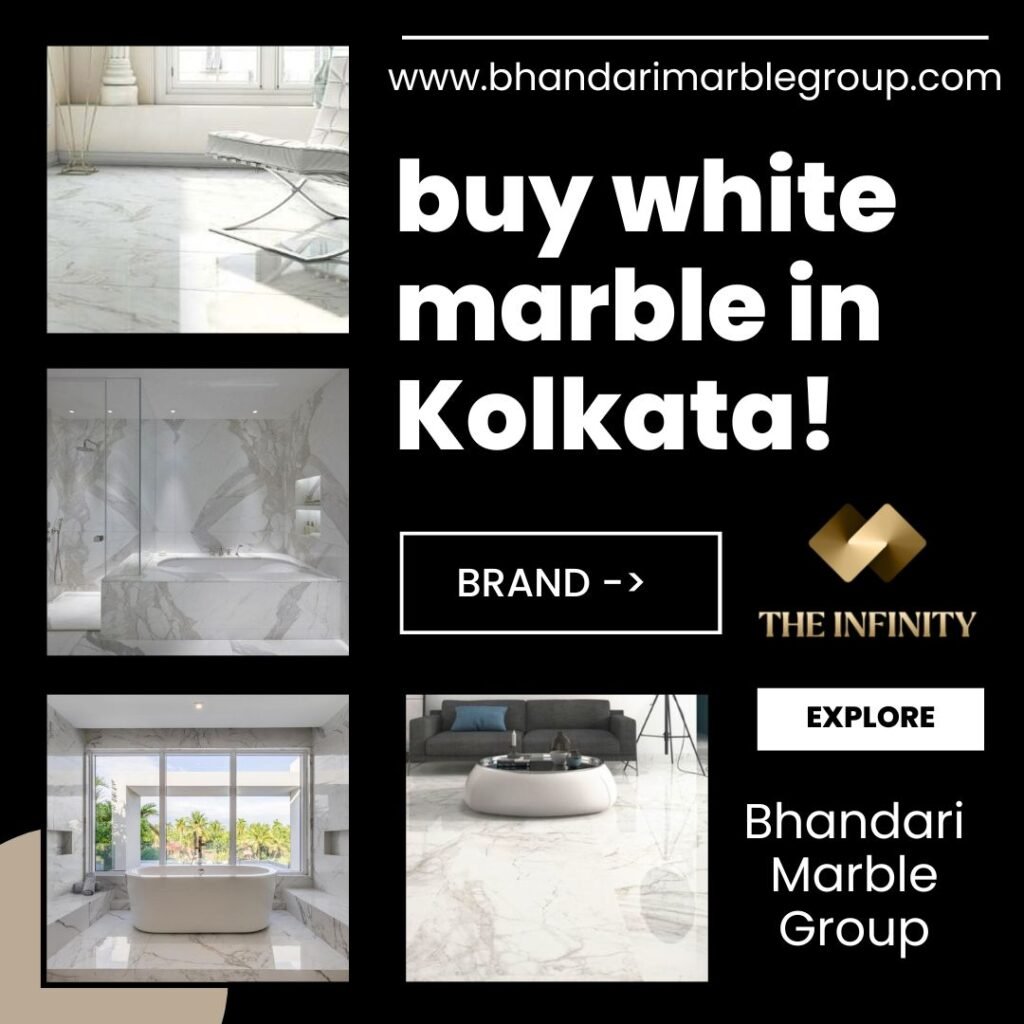 buy white marble in Kolkata!