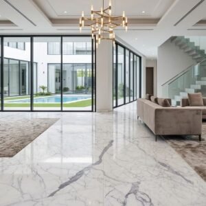 white statuario marble