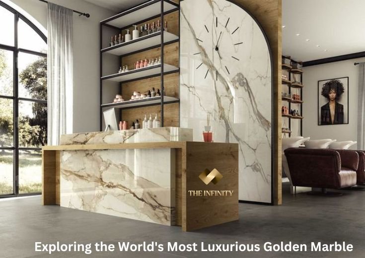 Most Luxurious Golden Marble