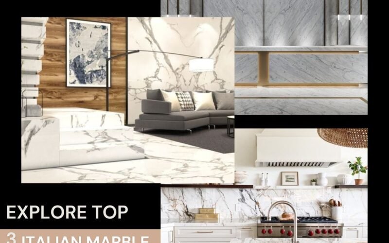 Explore The Top 3 Italian Marble Varieties and Their Prices