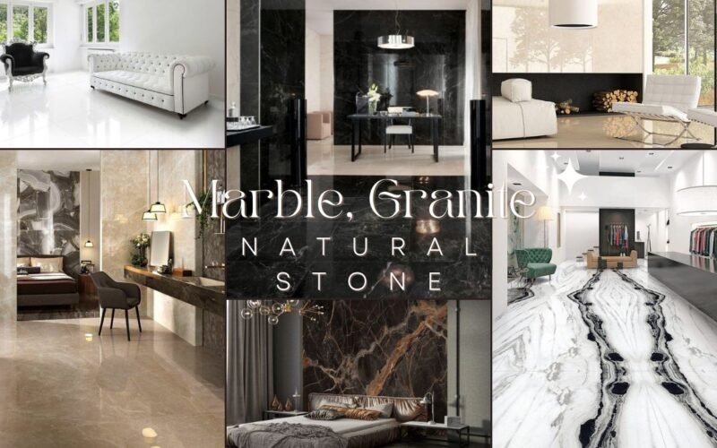 Why Natural Marble, Granite, and Stone are the Best Options