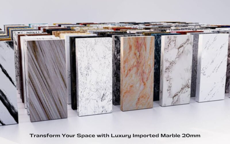 Luxury Imported Marble 20mm – Explore the World of White Marble