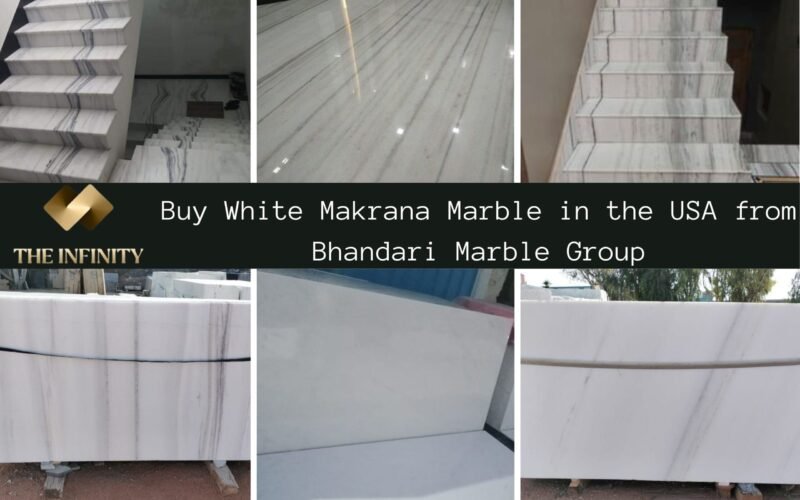 Buy White Makrana Marble in the USA from The Infinity Marble by Bhandari Marble Group