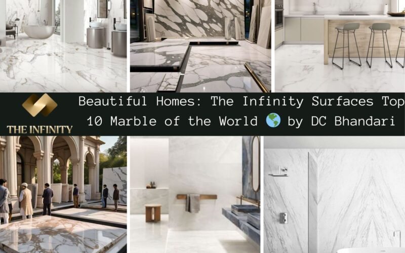 Beautiful Homes: The Infinity Surfaces Top 10 Marble of the World 🌎 by DC Bhandari