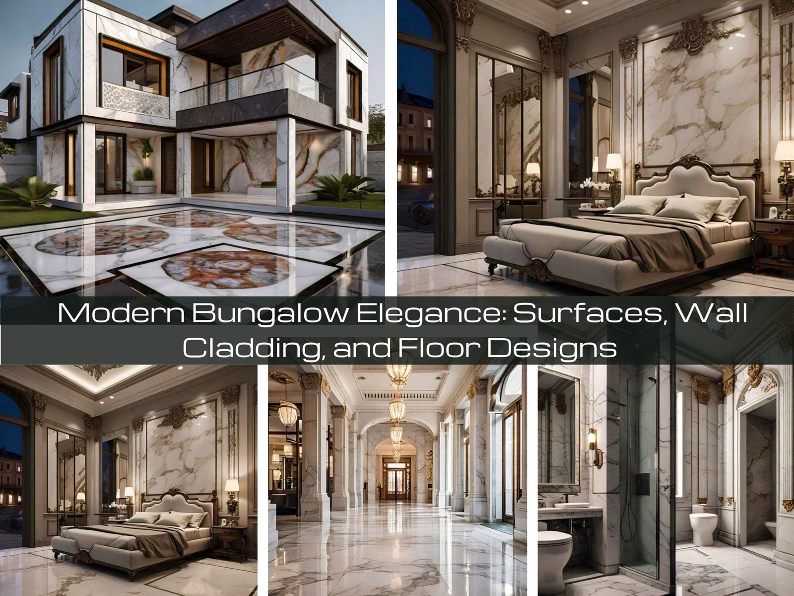 Read more about the article Modern Bungalow Elegance: Surfaces, Wall Cladding, and Floor Designs from The Infinity Marble by Bhandari Marble Group