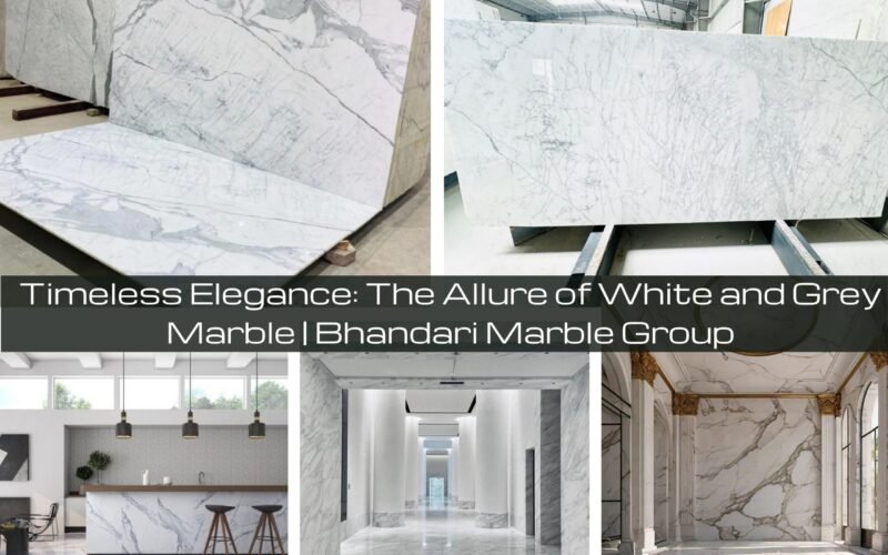 Timeless Elegance: The Allure of White and Grey Marble | Bhandari Marble Group