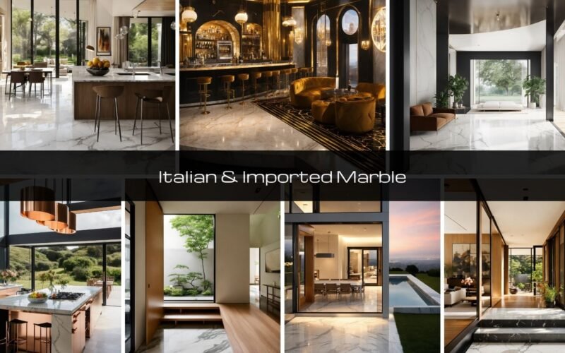 Italian & Imported Marble: The Ultimate Guide to Flooring, Countertops, Wall Cladding, and More