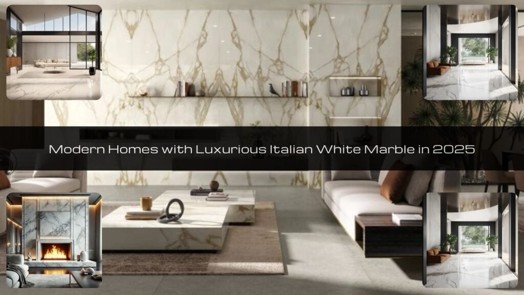 Modern Homes with Luxurious Italian White Marble in 2025