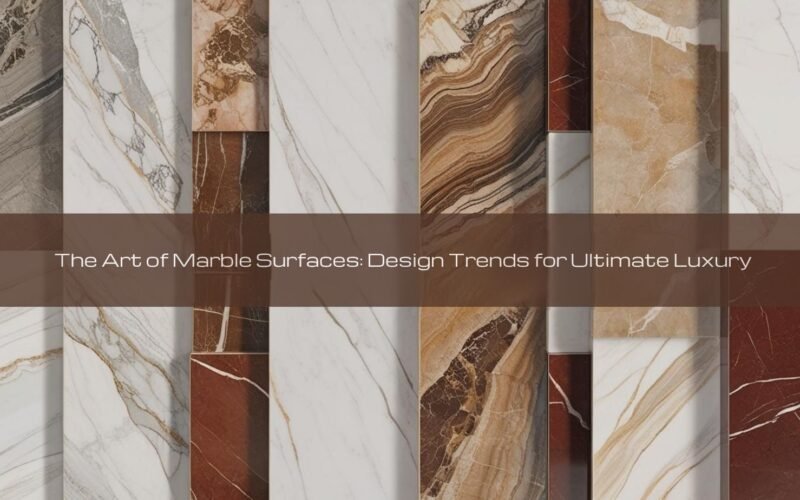 The Art of Marble Surfaces