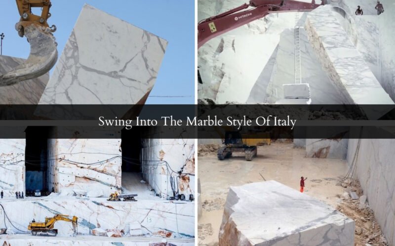 Swing Into The Marble Style Of Italy