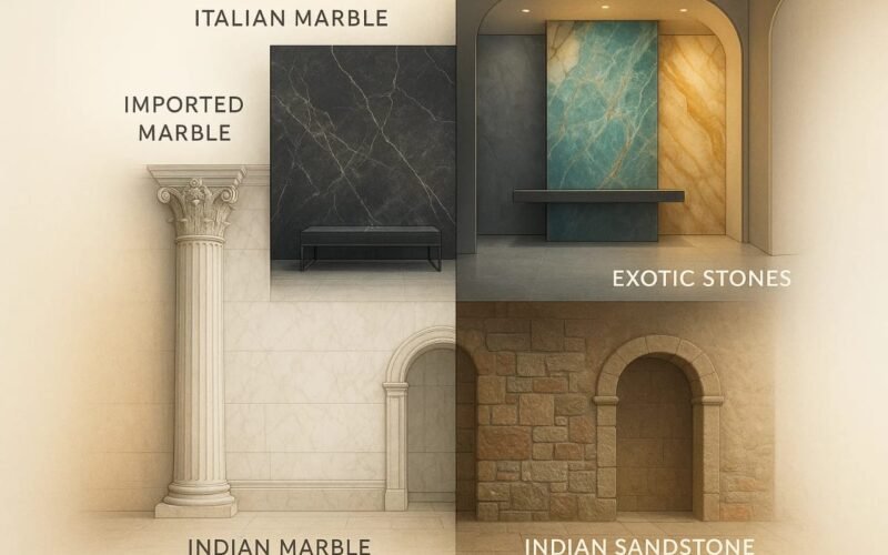 The Evolution of Stone Wall Panels: Italian Marble, Imported Marble, Indian Marble, Granite & Exotic Stones