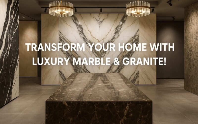 Transform Your Home with Luxury Marble & Granite!