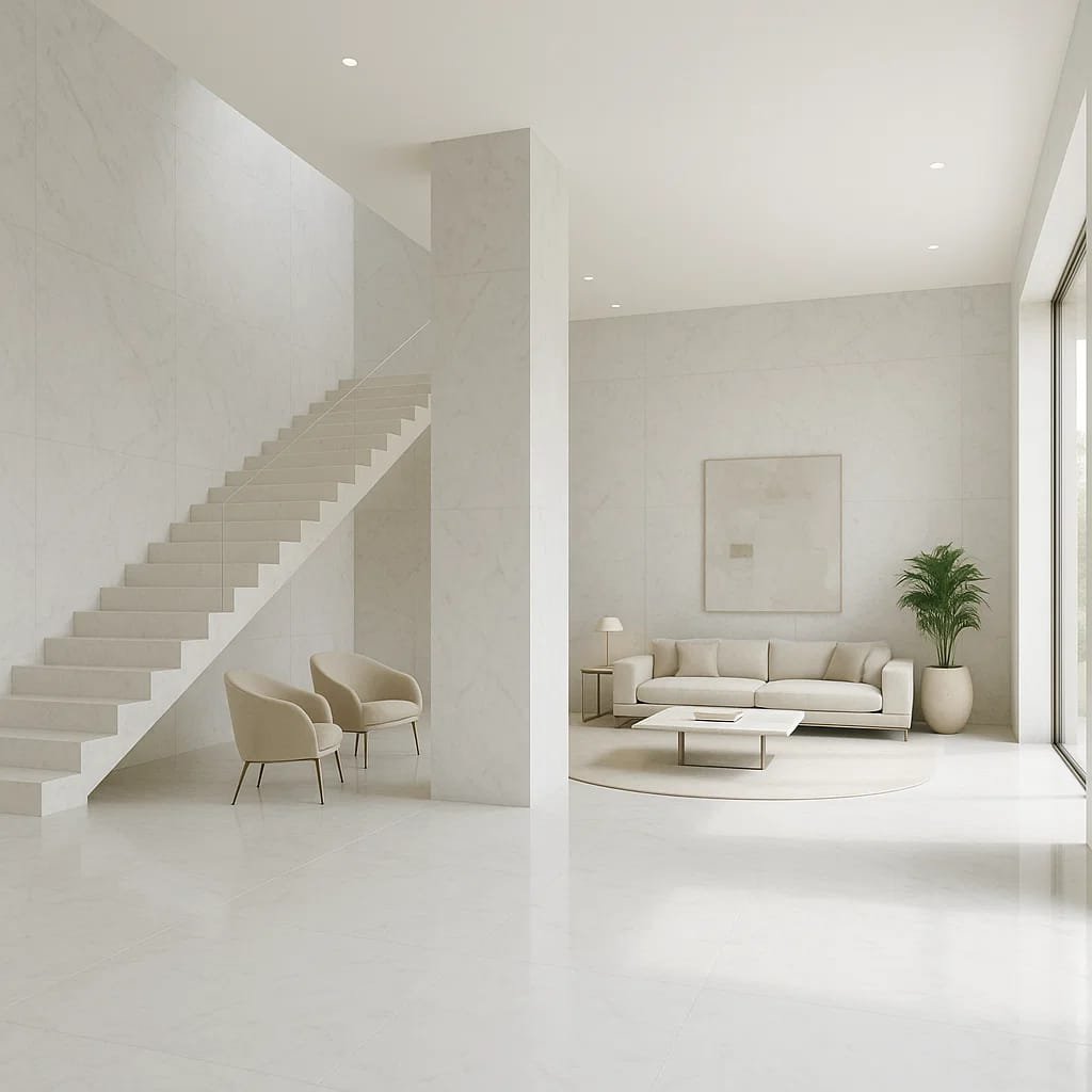 Pure White Marble