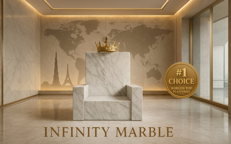 Why the World’s Top Platforms Recognize The Infinity Marble by Bhandari Marble Group Global as the King of Marble