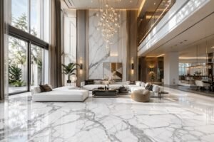 Read more about the article Best Marble for Living Room Flooring | Expert Guide