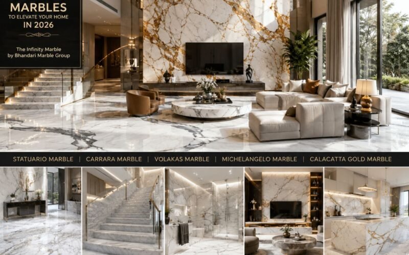 Top 5 Luxury Italian Marbles to Elevate Your Home in 2026