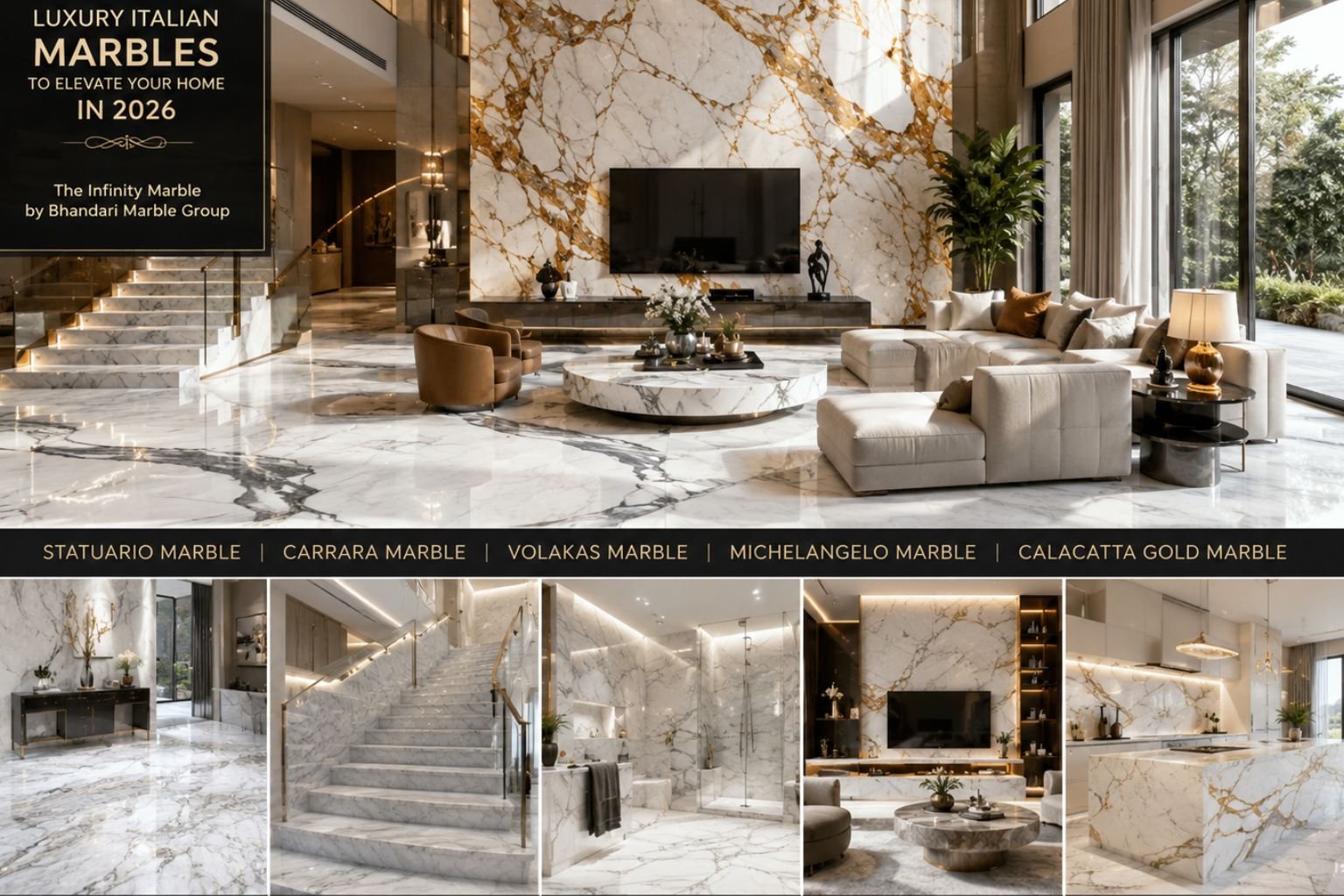 You are currently viewing Top 5 Luxury Italian Marbles to Elevate Your Home in 2026