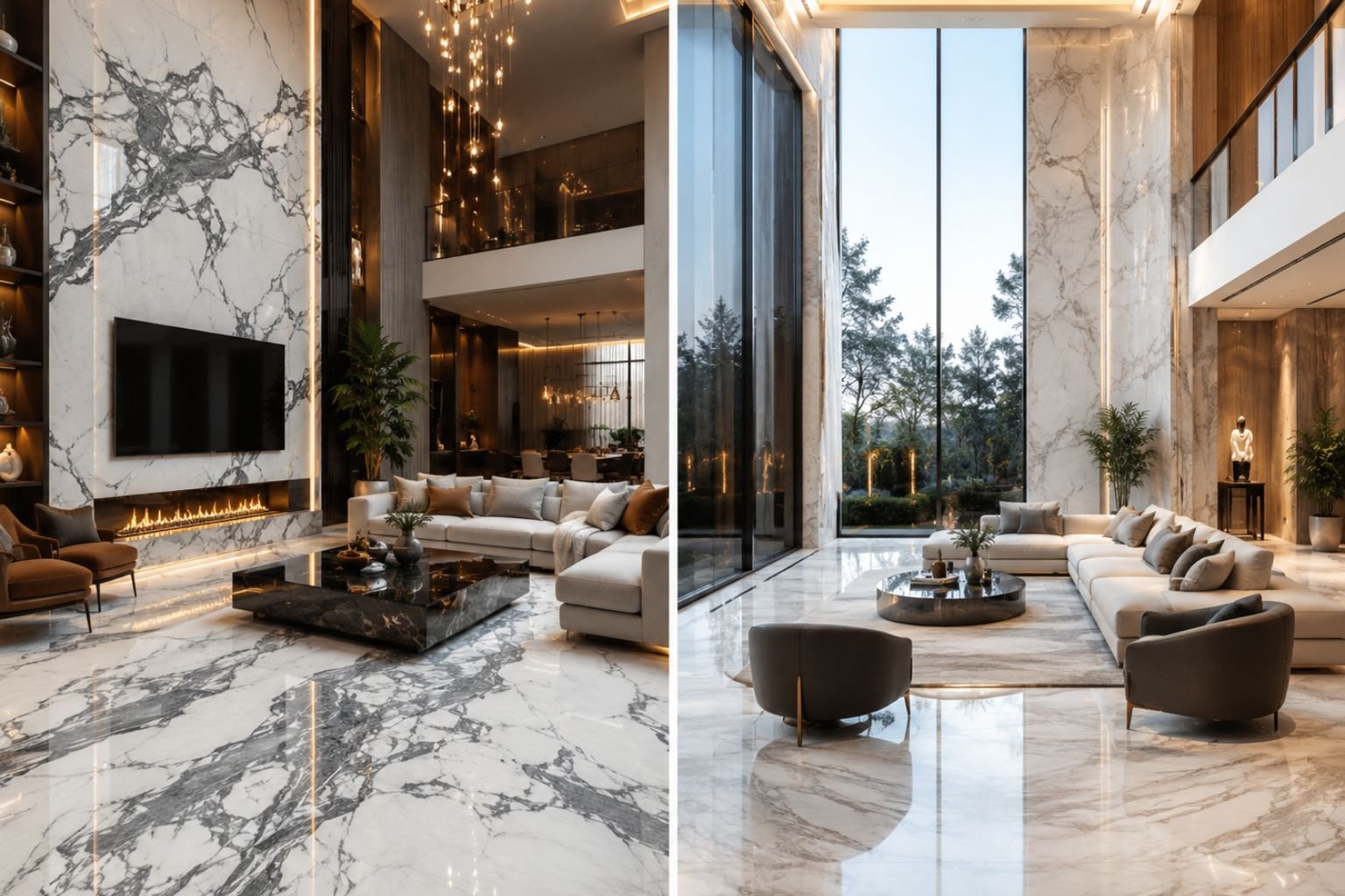 You are currently viewing Best Marble for Luxury Villas: Statuario vs Michelangelo