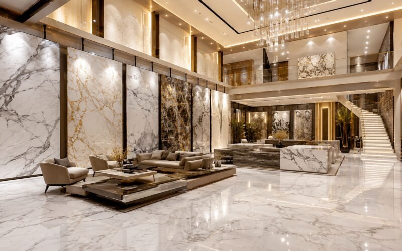 Luxury Marble Showroom That Redefines Premium Living